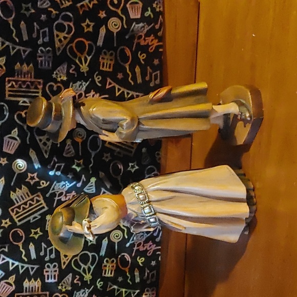 Vintage Wood carved Pair - Picture 4 of 4